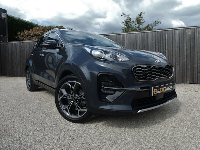 Kia Sportage 1.6 T AWD GT Line DCT 1steHAND/1MAIN bei B&D Cars in 8791 - Beveren-Leie